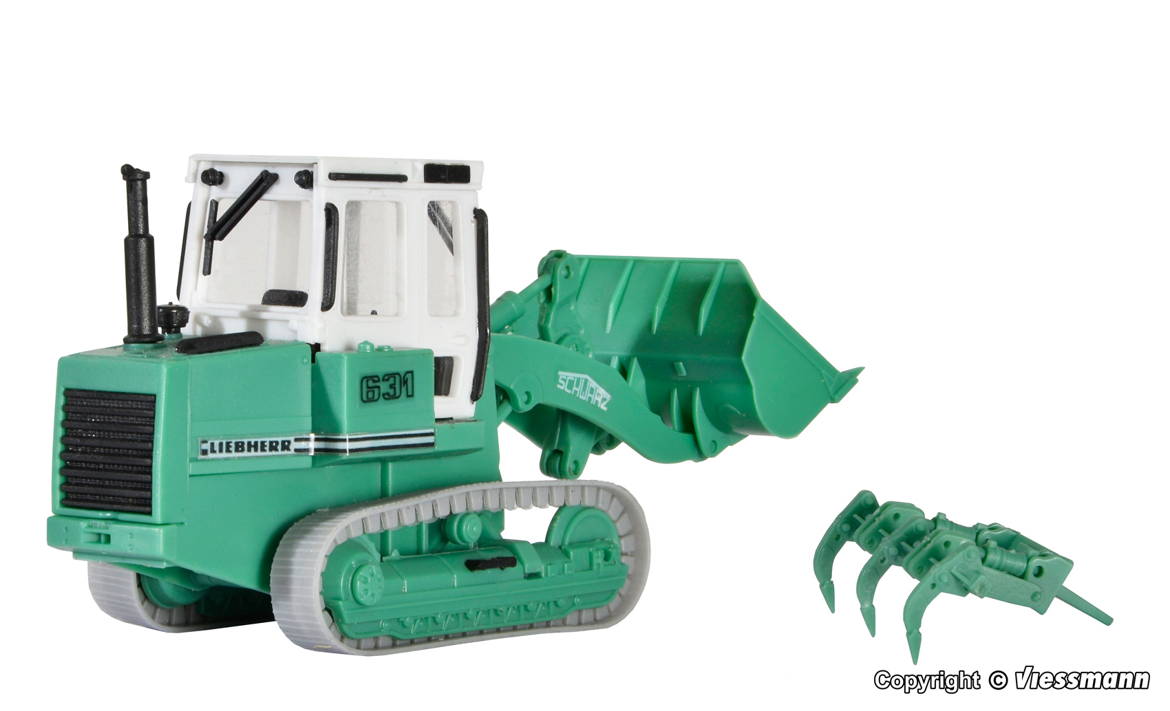 Kibri 15205 Liebherr Raupe 631 Schwarz Bau