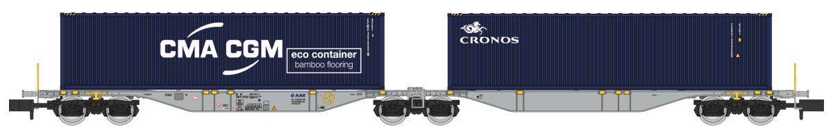 NW-328 AEE Doppelcontainerwagen 6-achs Ep.6