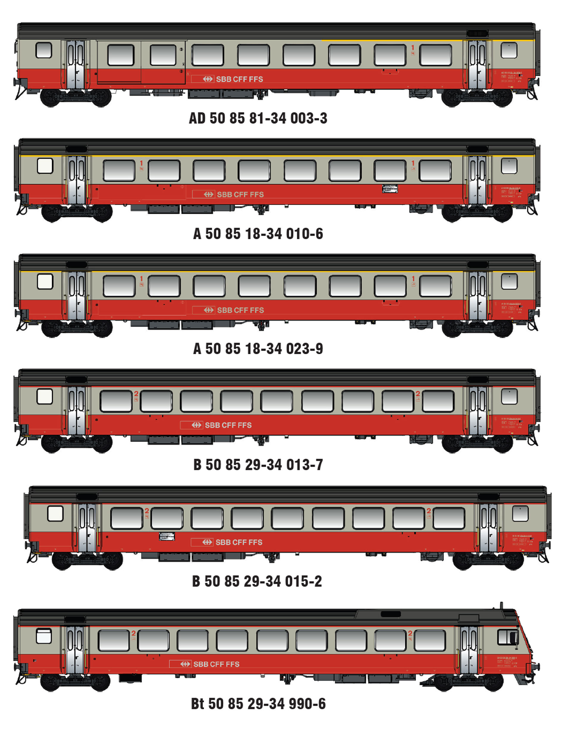 MW2109AC SBB Airport Express Wagen-Set Ep.4