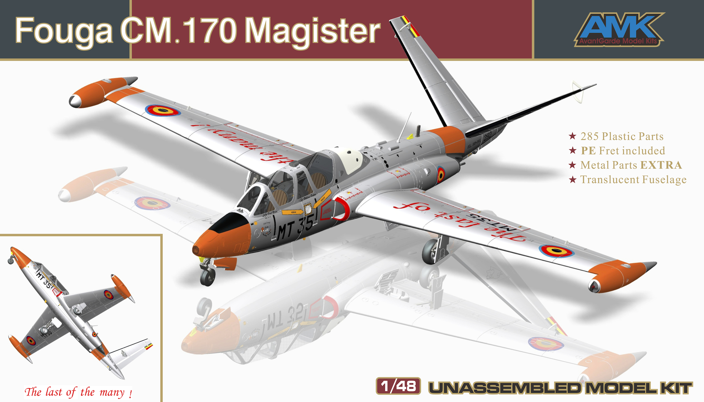 88004 FOUGA CM. 170 Magister