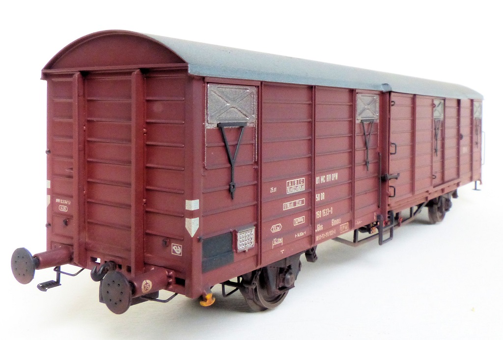 Exact-train 22027 DR ged. Güterwagen Gbs Glmms Ep.4