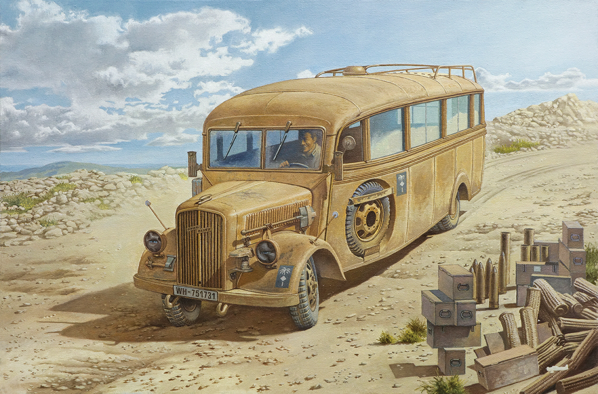 808 Opel Blitz 3.6-47 Omnibus model W39