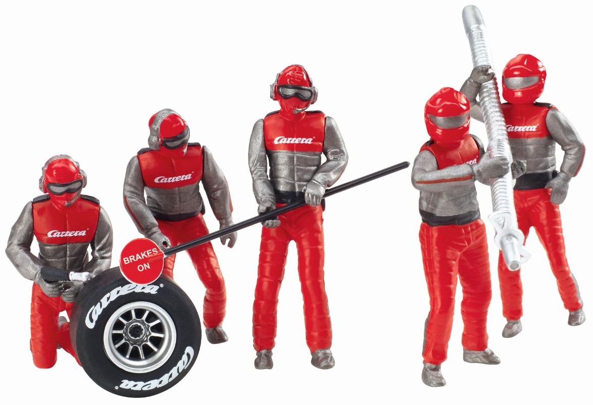21131 Figurensatz Mechaniker rot