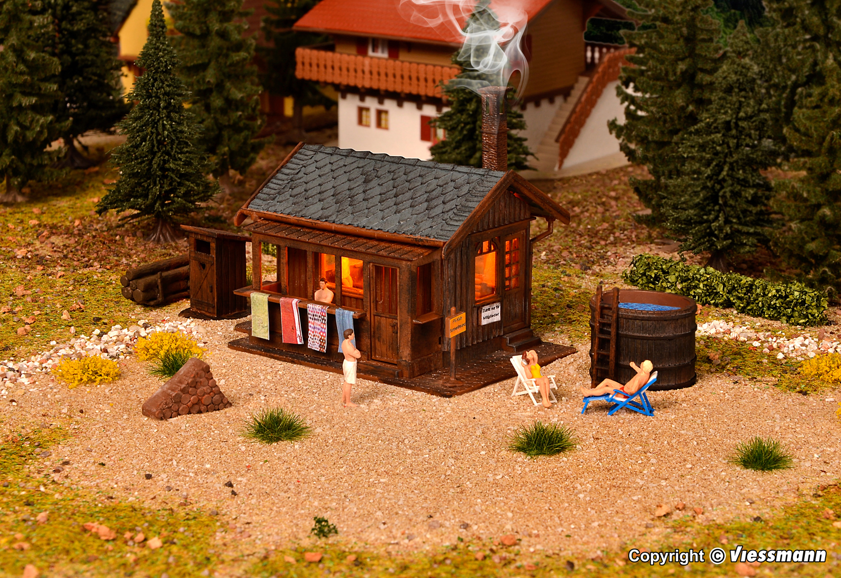 45146 Sauna mit Zubehör
