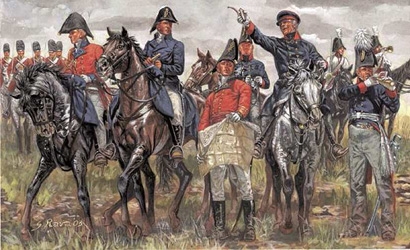 Italeri 6065 British & Prussian General Staff