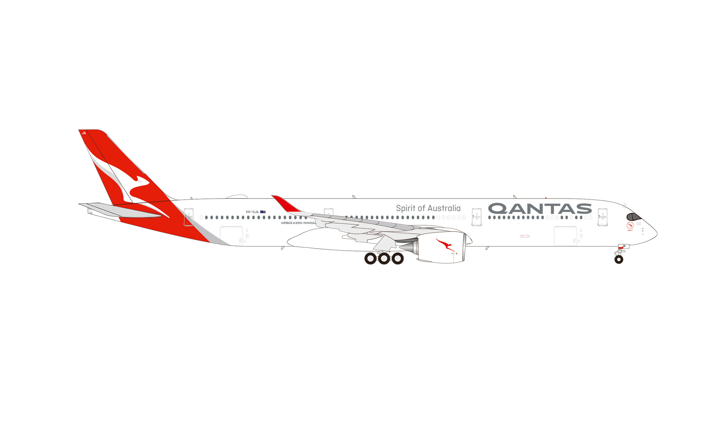 574327 Airbus A350-1000ULR Qantas
