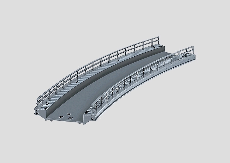 74623 Gebogenes Rampenstück r=437,5 mm 30°