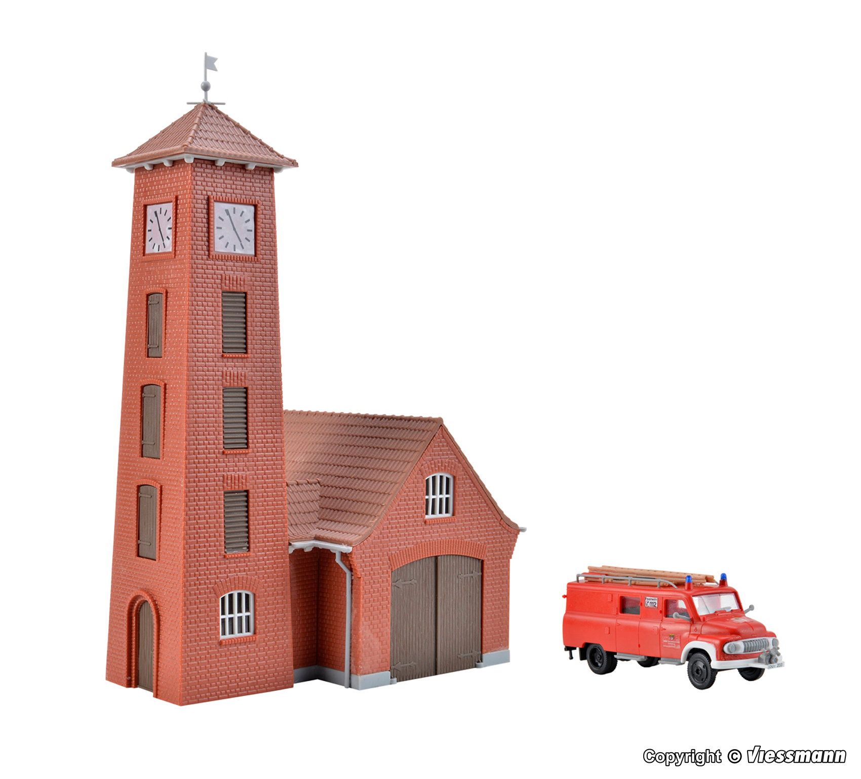 Kibri 39210 Feuerwehrhaus Bahlburg Lüneburg