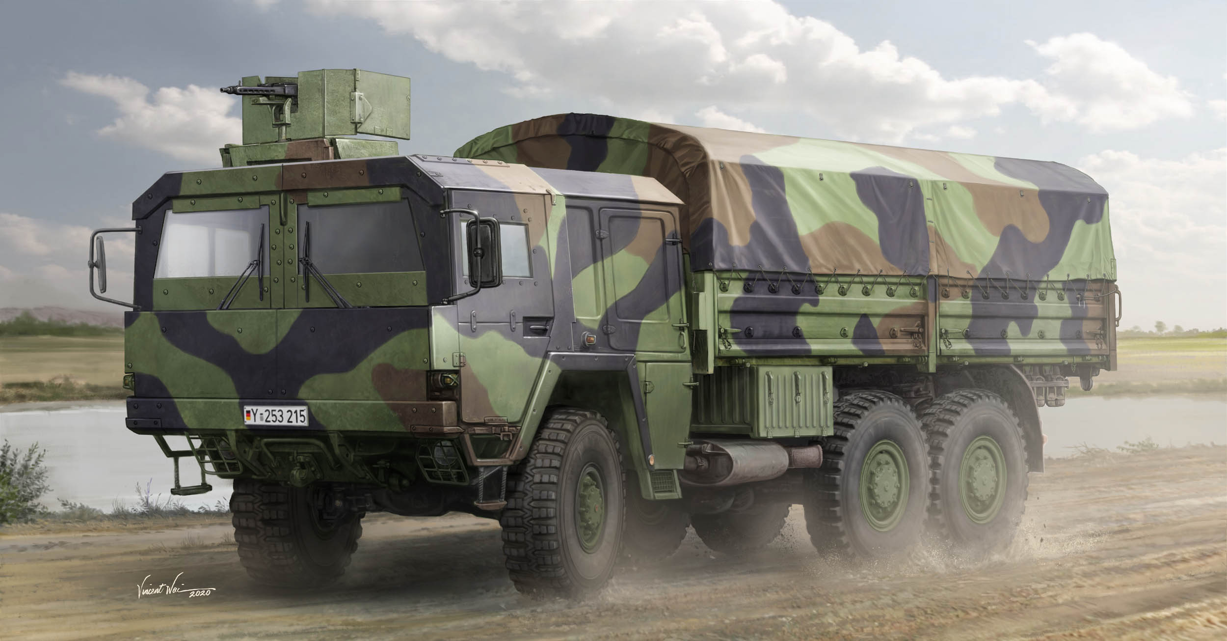 85522 LKW MAN 7t mil gl