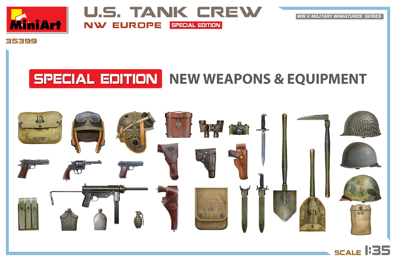 MiniArt 35399 U.S. Tank Crew ( NW Europe)