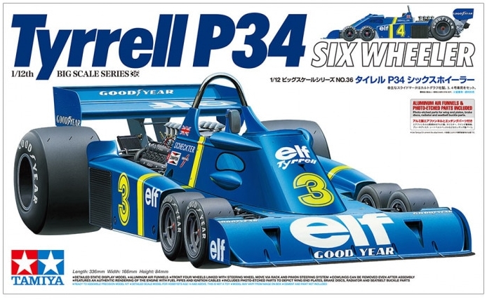 12036 1976 Tyrrell P34 Six Wheeler w/Photo