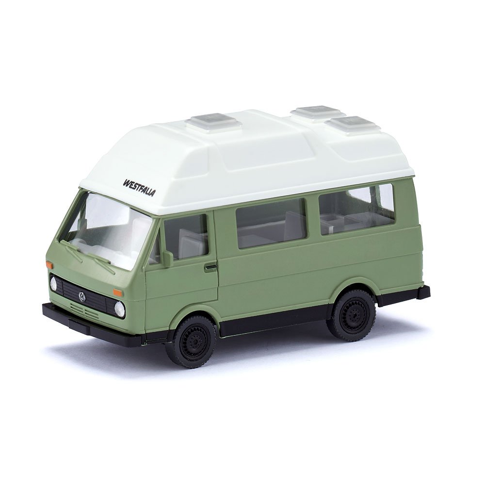 Wiking 026901 VW LT28 Wohnmobil hellgrün