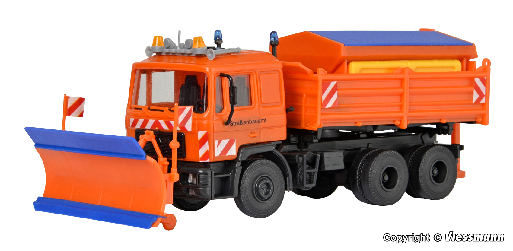 15219 MAN F90 Muldenkipper Winterdienst