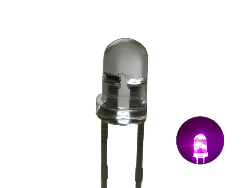 50792 Blink LED mit Steuerung blinkend 3mm kl