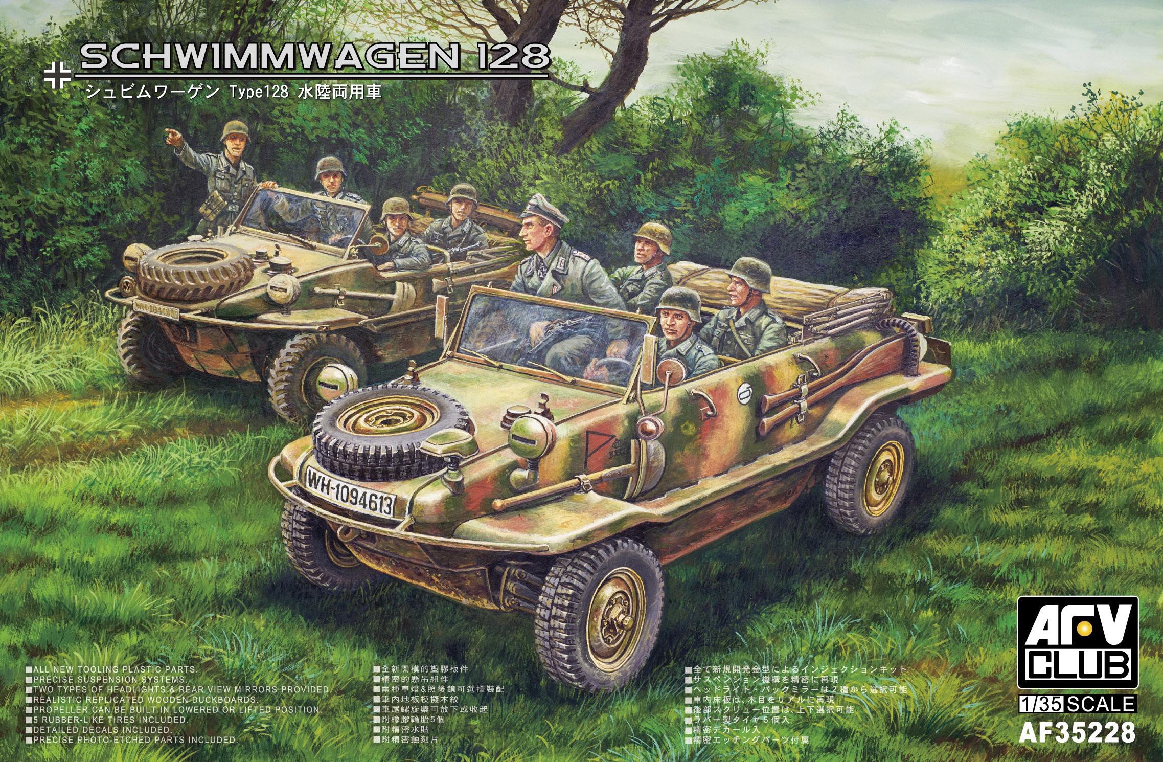 AF35228 AFV-Club Schwimmwagen Typ 128