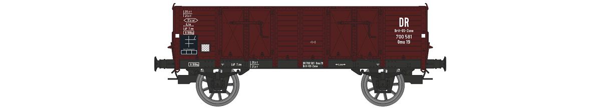 WB-930 DR offener Güterwagen Omu Ep.3