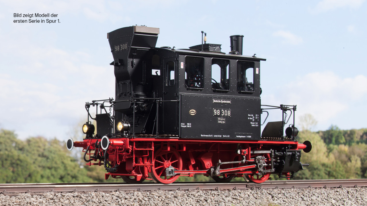KM1 109834 DB Dampflok BR 98 308 Ep.IIIa