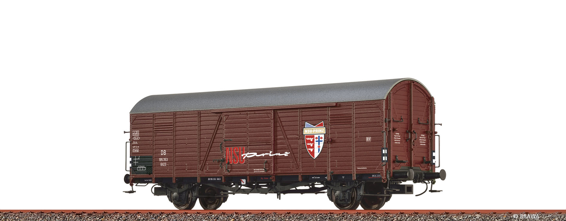 50482 DB ged. Güterwag. Glt23 "NSU Prinz" Ep.3
