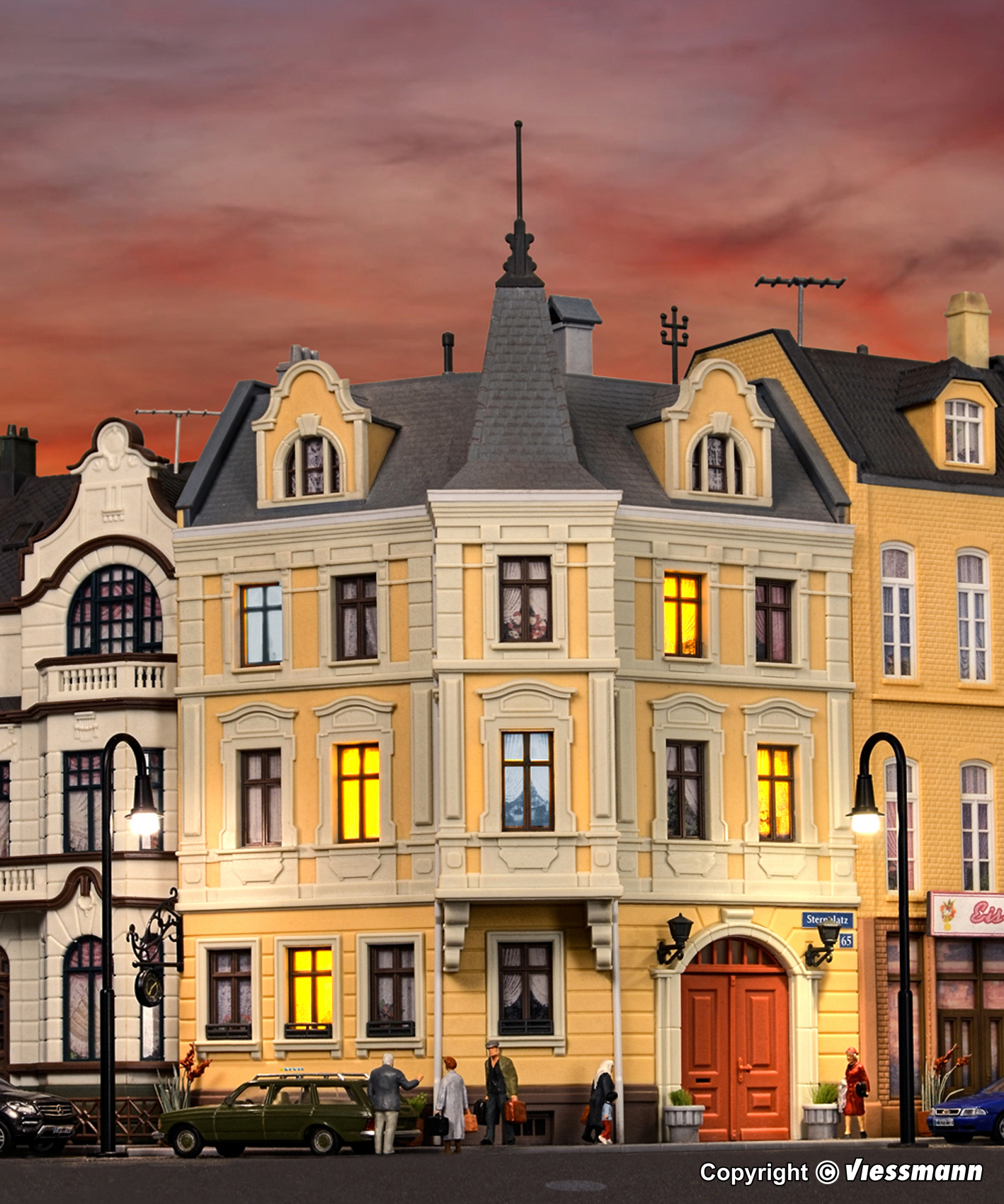 Kibri 38296 Haus am Wochenmarkt in Görlitz/Neiße