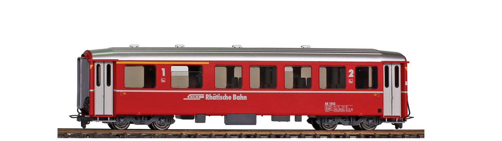 Bemo 3256143 RhB Personenwg AB 1543 1./2.Kl. Ep.5/6