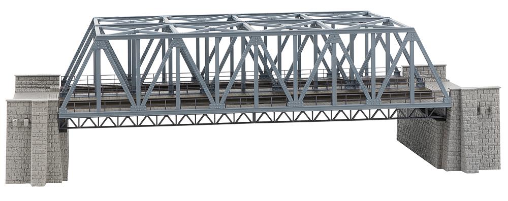 120497 Stahlbrücke, 2-gleisig