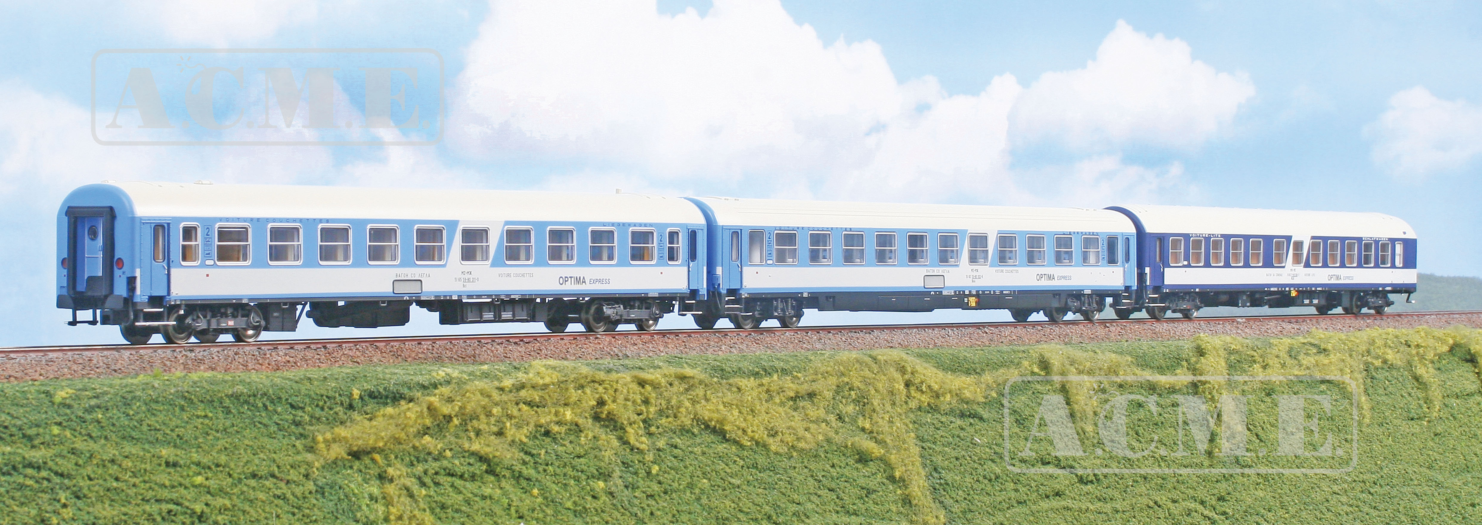 ACME 55345 Optima Express Personenwagen-Set Ep.5