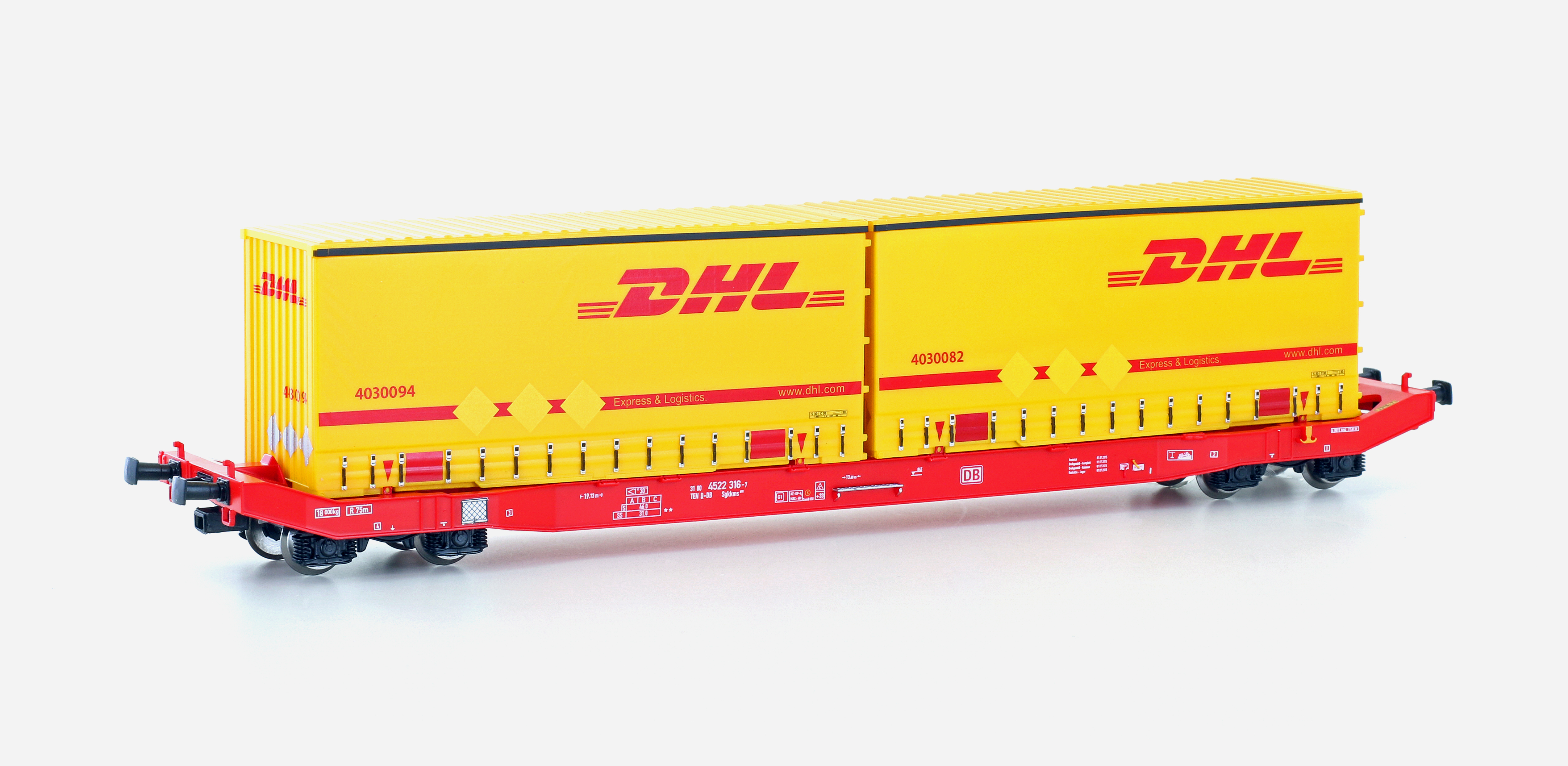 28411 DB Cargo Containerwagen Sgkkms 698 Ep.6