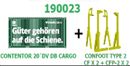 PT190023 Container 20´DV DB CARGO