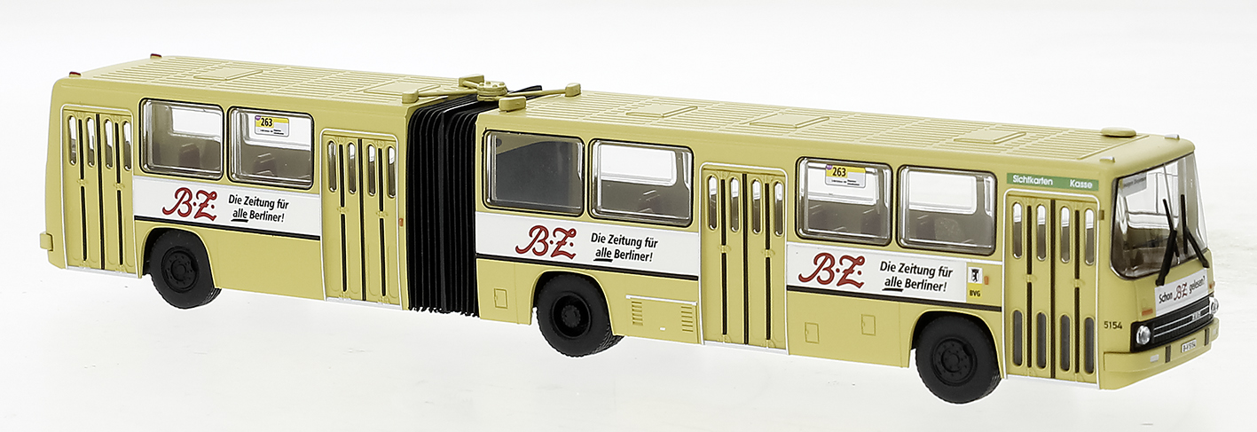 59734 Ikarus 280 G BVG/BZ Berliner Zeitung