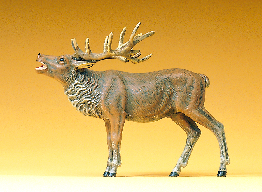 47701 Hirsch röhrend