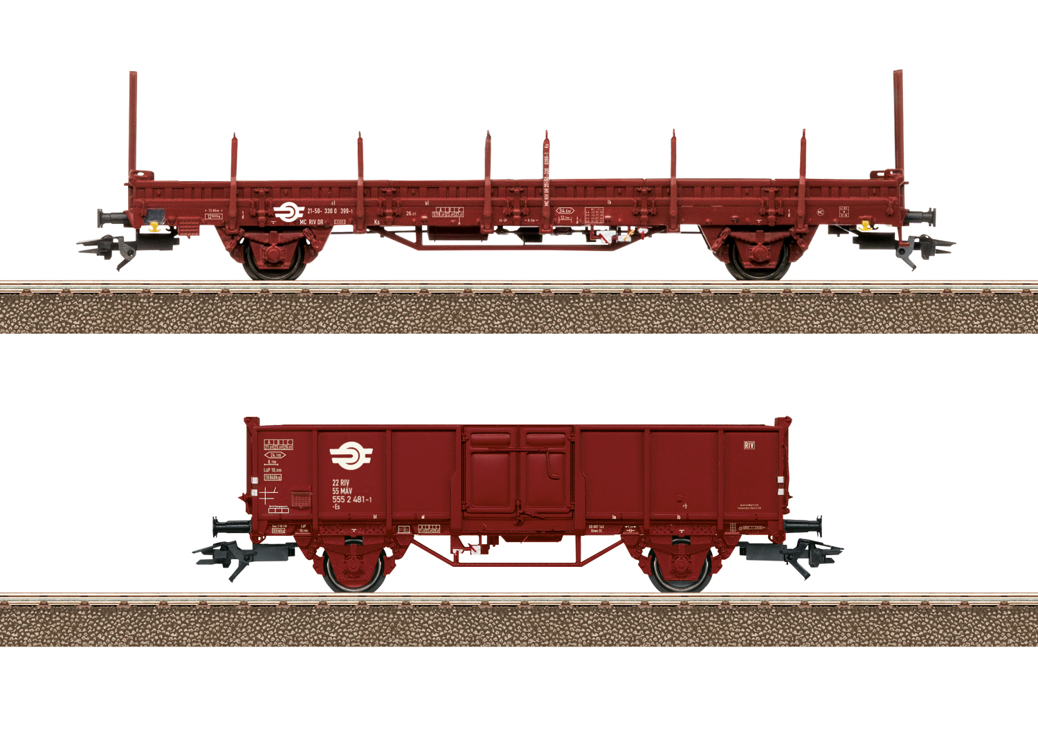 24191 MAV Güterwagen-Set 2-tlg. Ep.6