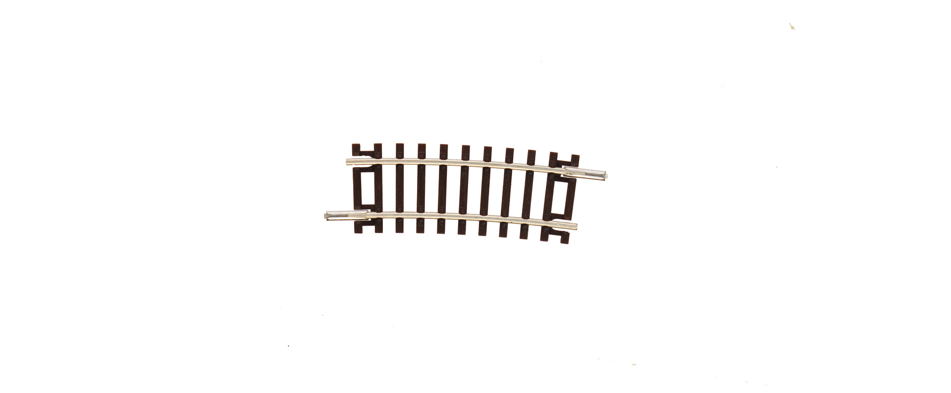 4080110 Gebogenes Gleis R110 10°- R1 321mm