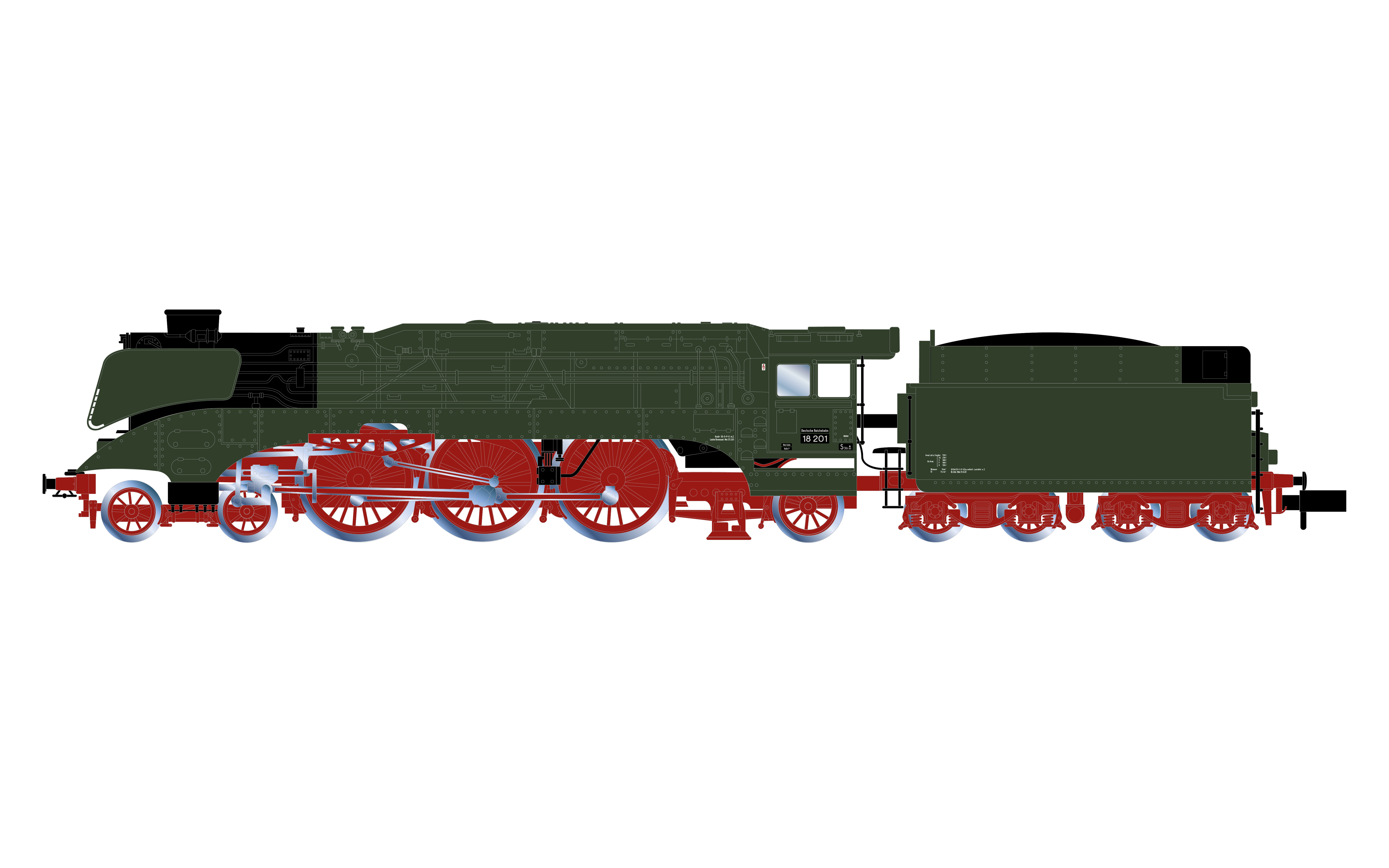 HN2663 DR Dampflok 18 201 Ep.3