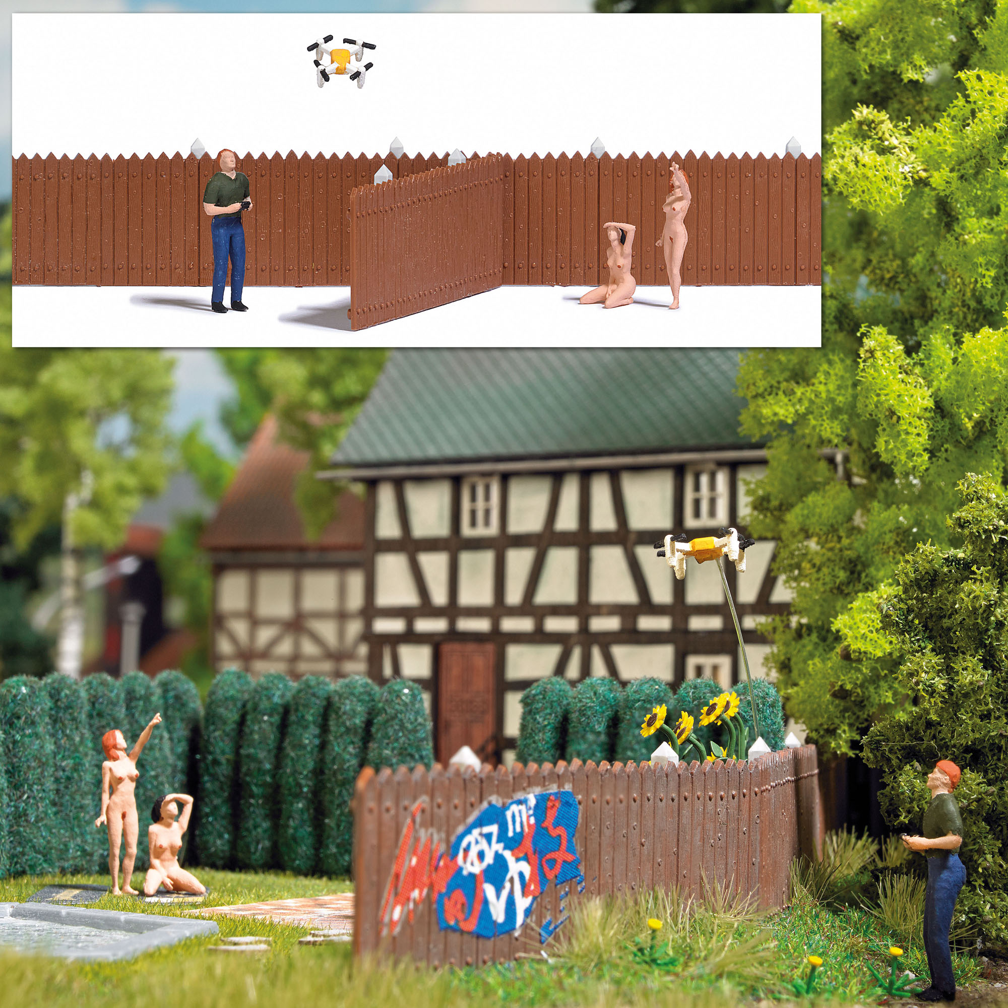 7812 Action-Set: Drohne mit Figuren