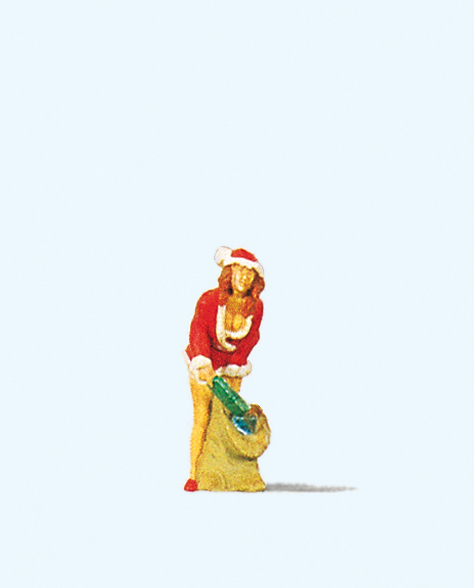 Preiser 29028 Christmas Girl mit Gabensack