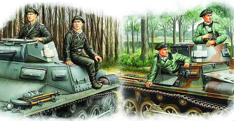 84419 Deutsche Panzerbesatzung