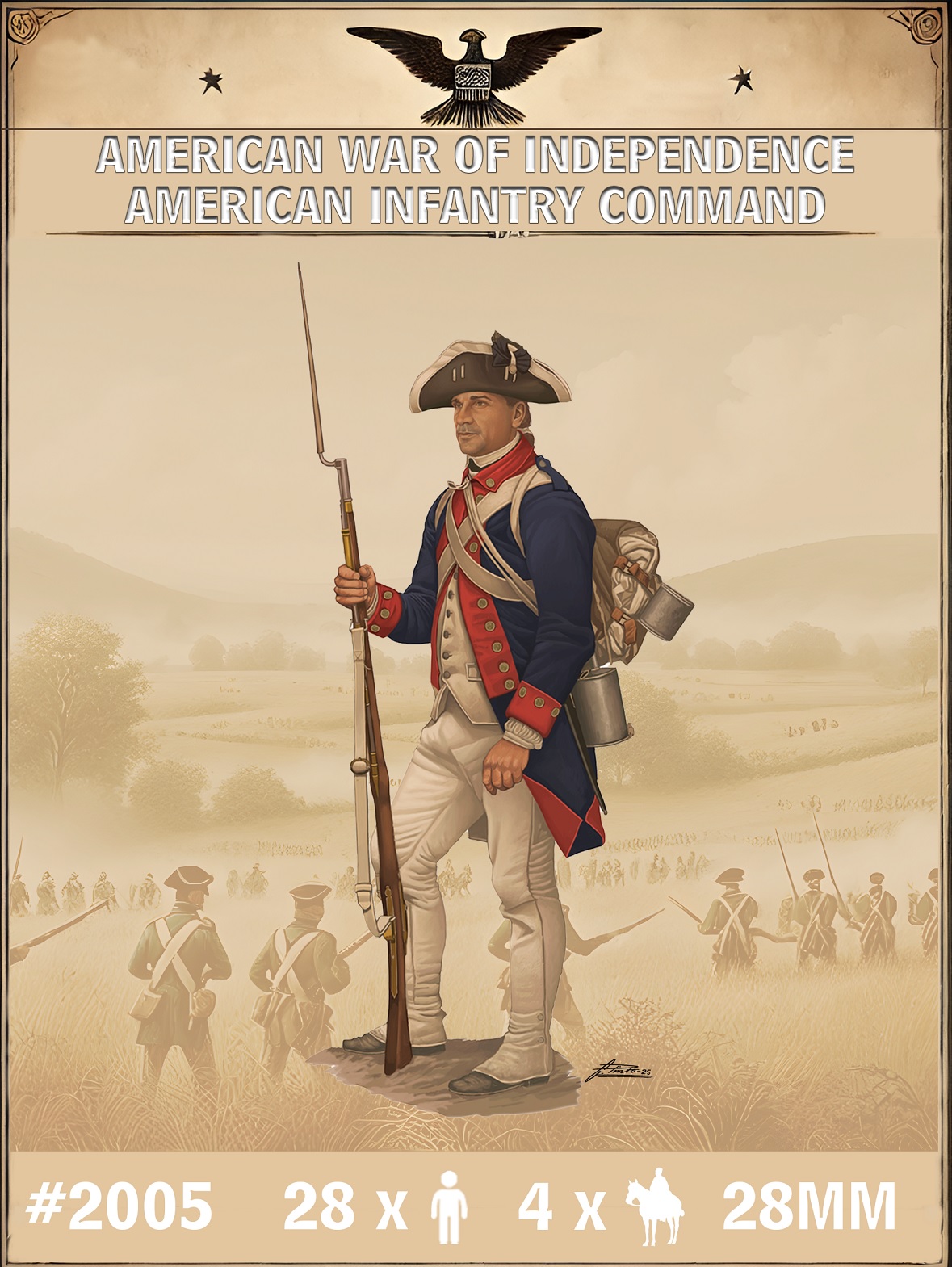 2005 Amerikanische Infanterie Kommando