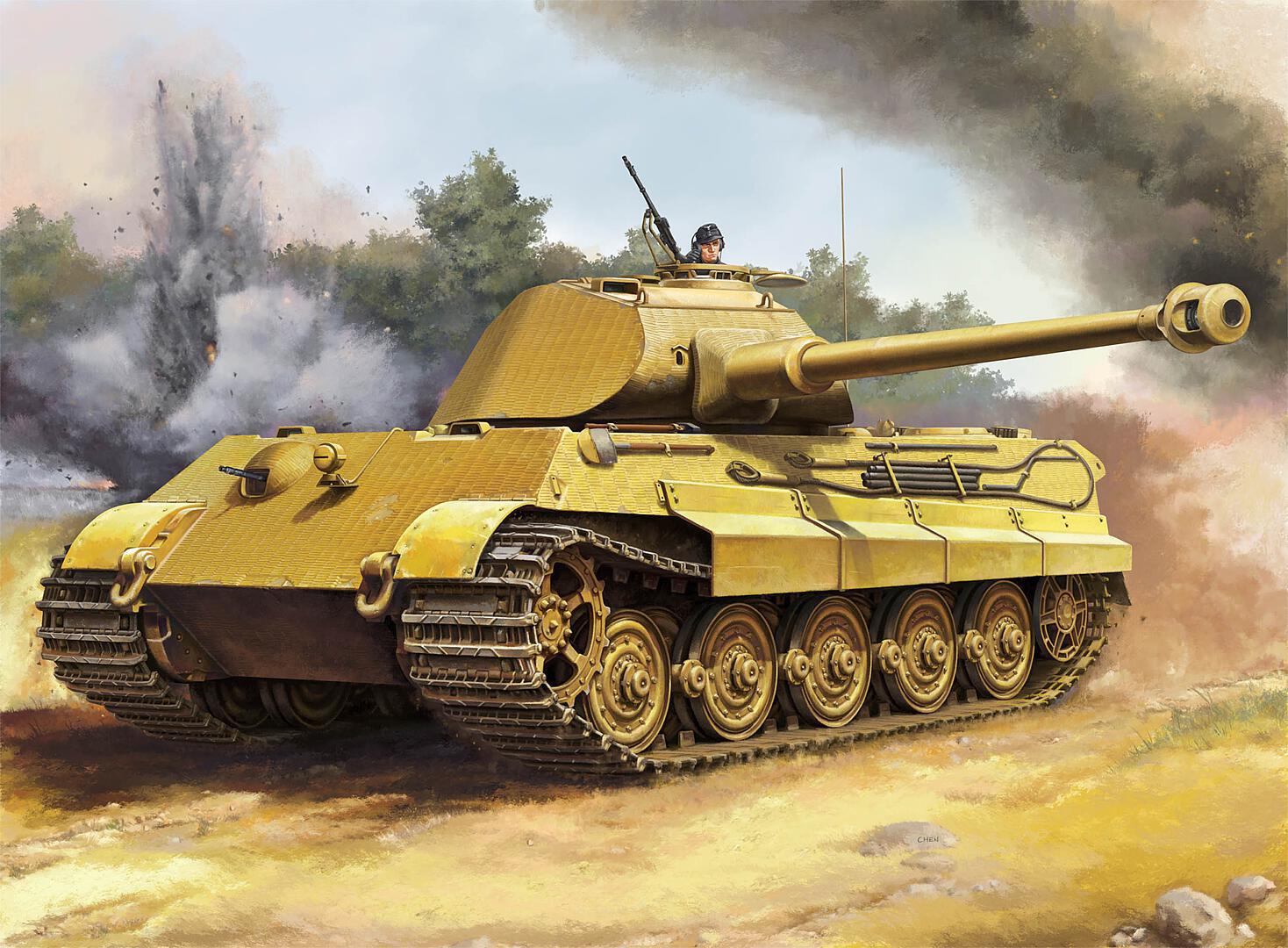750948 Pz.Kpfw.VI Sd.Kfz.182 Tiger II
