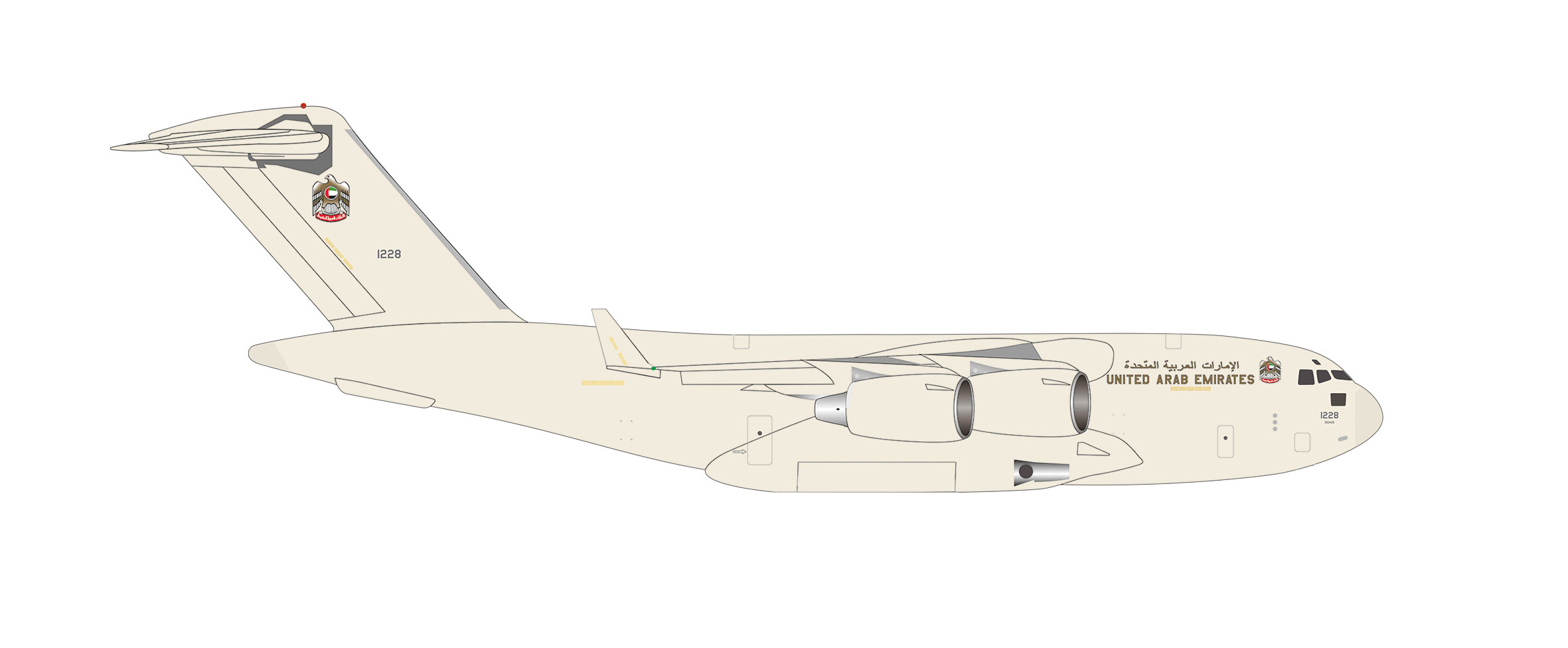 539395 Boeing C-17A Globemaster III United Arab