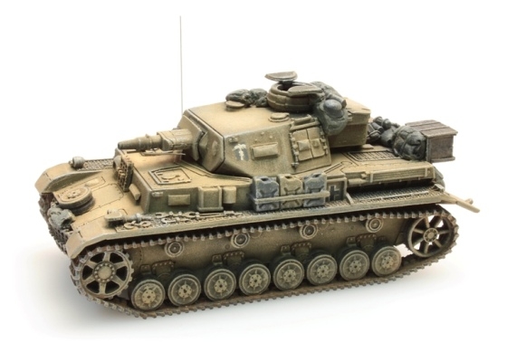 Artitec 387.107-YW WM PzKampfwg IV F1 Afrikakorps gelb
