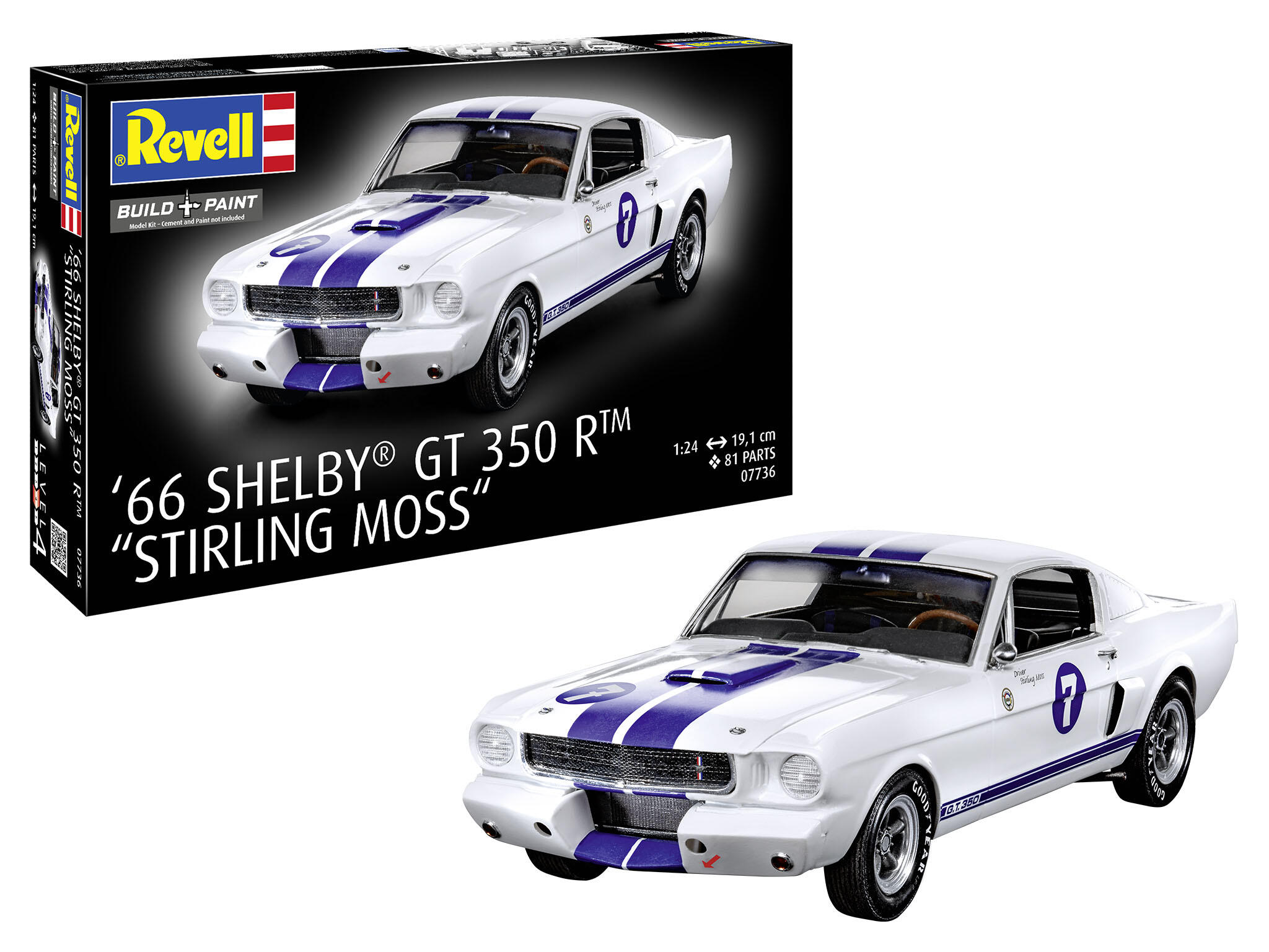 07736 1966 Shelby GT 350 R "Stirling Moss"