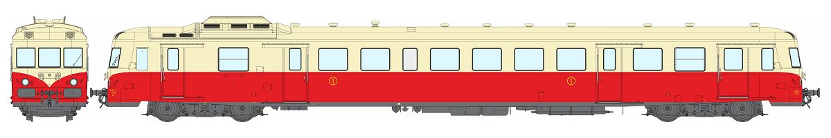 MB-227 SNCF Triebwagen Serie X-2800 Ep.3