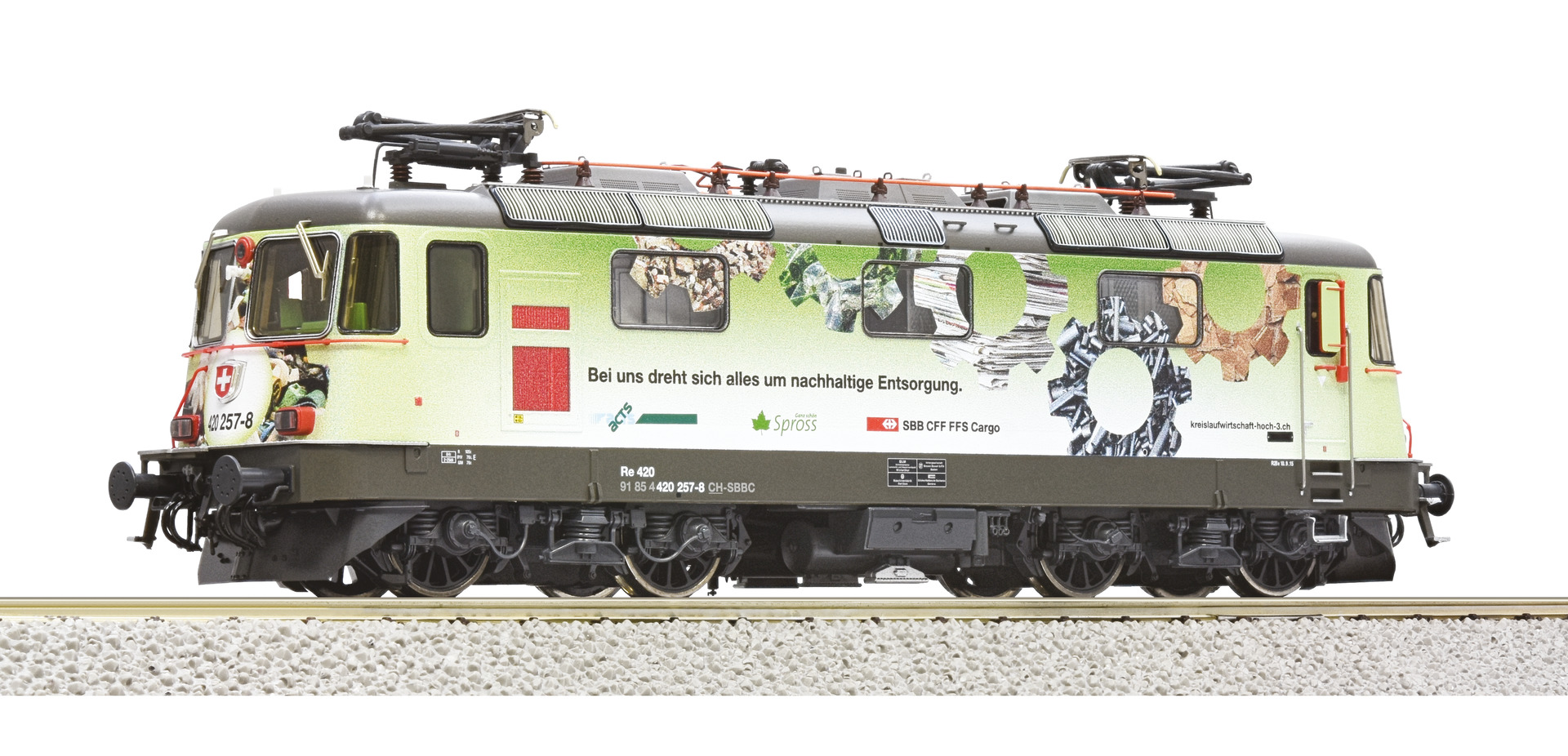 Roco 71416 SBB E-Lok Re 420 257-8 Ep.6