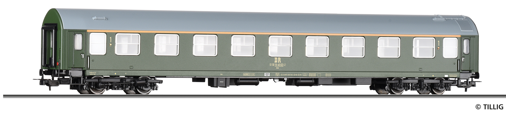 75023 Reisezugwagen 1. Klasse Am der DR