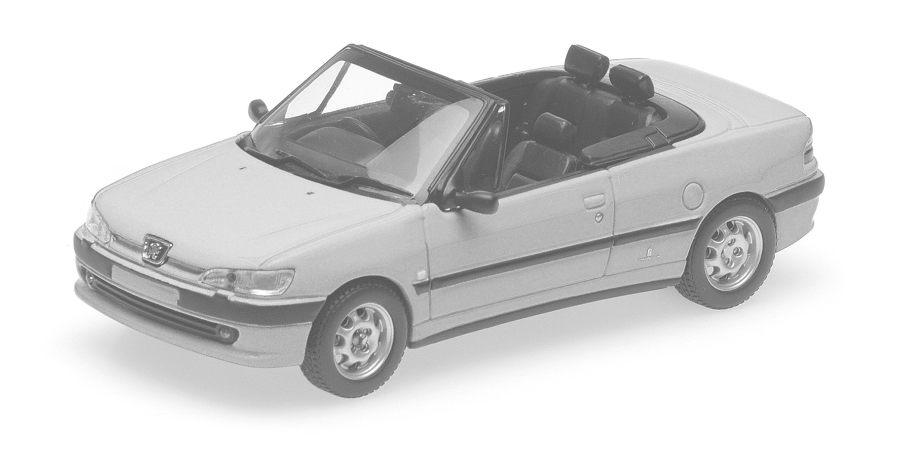 870112031 Peugeot 306 Cabriolet silber-met. (1998)