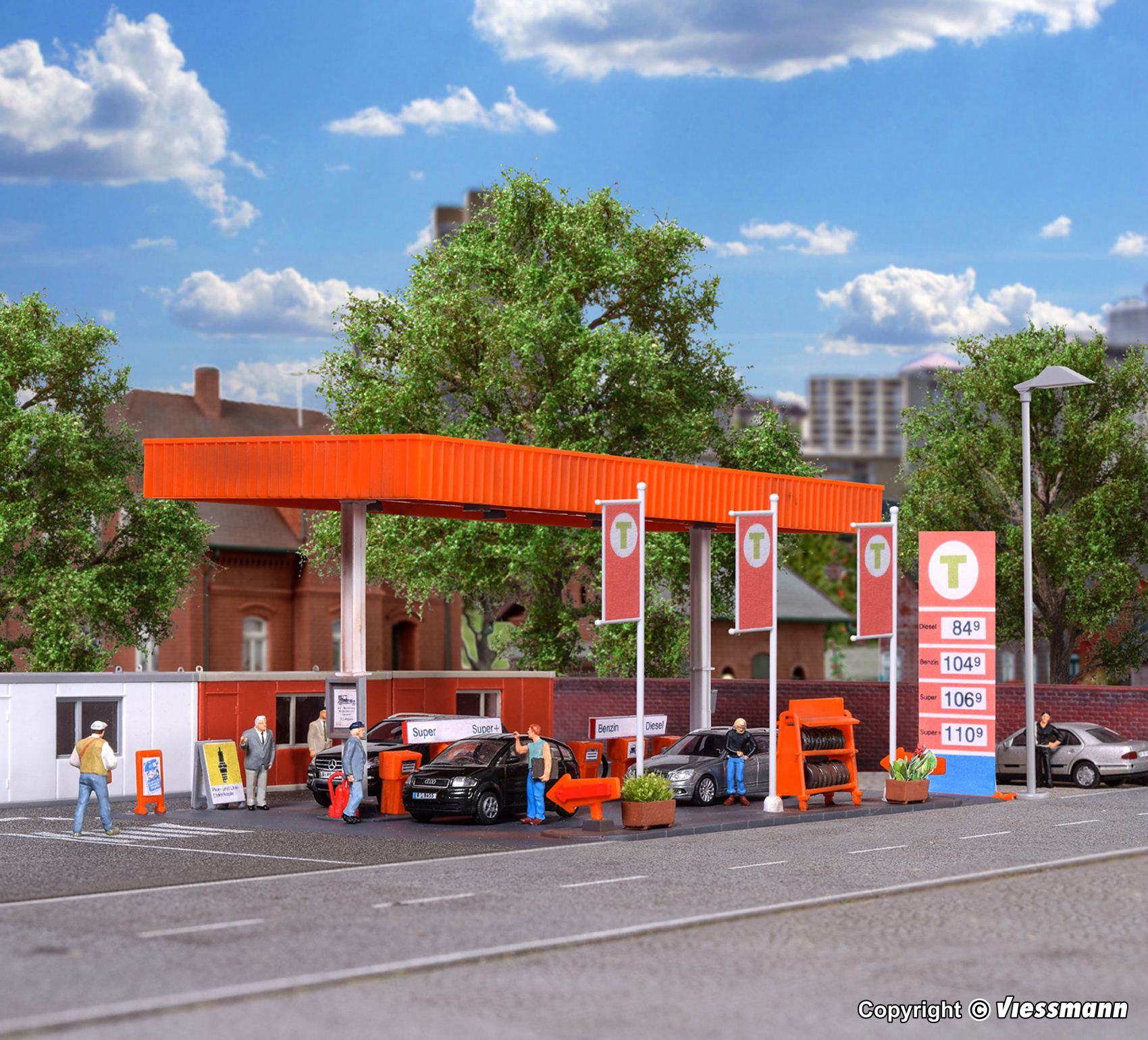 Kibri 38705 SB-Tankstelle
