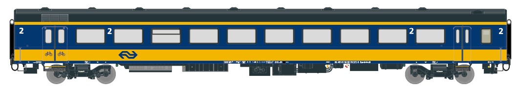 Exact-train 11102 NS Reisezugwagen ICRm Bd Ep.5