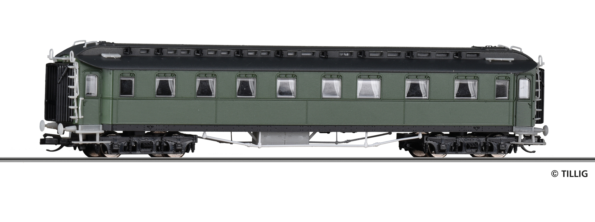 Tillig 12003 DR Reisezugwagen 1./2. Kl. Ep.3