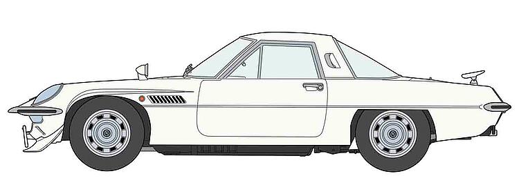 Hasegawa 620522 Mazda Cosmo Sport mit Frontspoiler