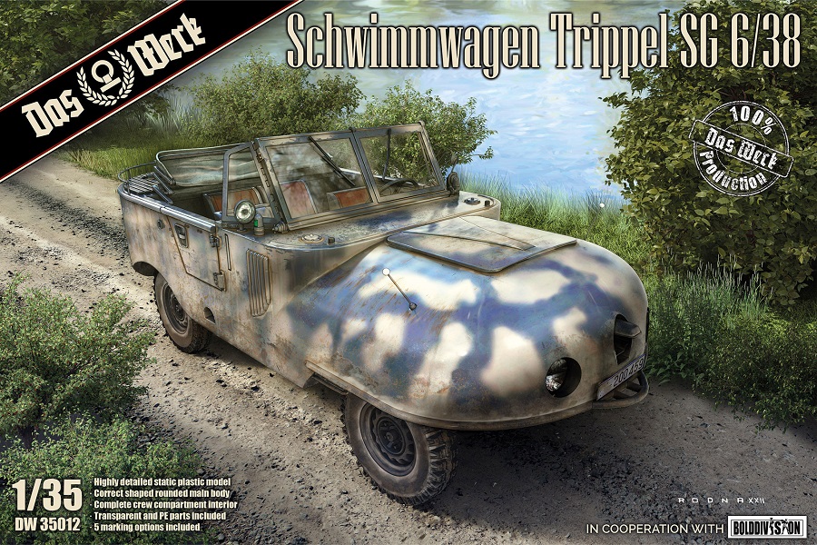 DW35012 Schwimmwagen Trippel SG 6/38